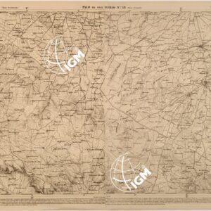 CARTA DELLE PROVINCE MERIDIONALI - FOGLIO 58 - PALO DEL COLLE