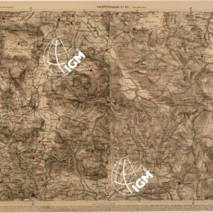 CARTA DELLE PROVINCE MERIDIONALI - FOGLIO 63 - SALERNO