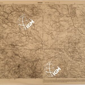 CARTA DELLE PROVINCE MERIDIONALI - FOGLIO 66 - GENZANO