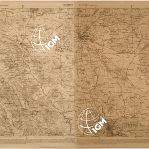 CARTA DELLE PROVINCE MERIDIONALI - FOGLIO 67 - ALTAMURA