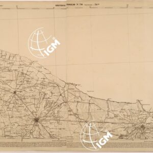 CARTA DELLE PROVINCE MERIDIONALI - FOGLIO 70 - BRINDISI