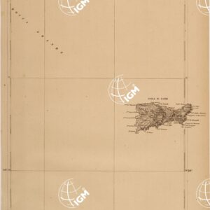 CARTA DELLE PROVINCE MERIDIONALI - FOGLIO 71 - ISOLA DI CAPRI