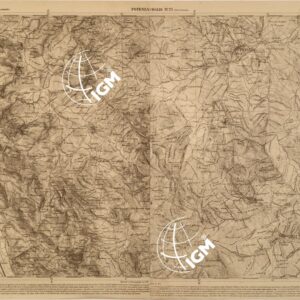 CARTA DELLE PROVINCE MERIDIONALI - FOGLIO 75 - POTENZA