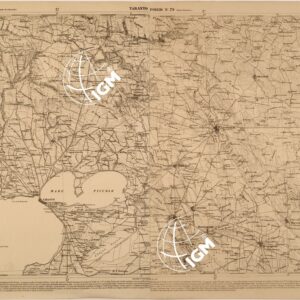 CARTA DELLE PROVINCE MERIDIONALI - FOGLIO 79 - TARANTO