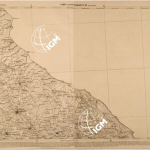 CARTA DELLE PROVINCE MERIDIONALI - FOGLIO 81 - CAMPI SALENTINO
