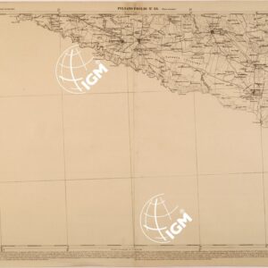 CARTA DELLE PROVINCE MERIDIONALI - FOGLIO 88 - PULSANO