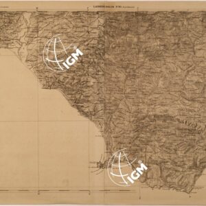 CARTA DELLE PROVINCE MERIDIONALI - FOGLIO 93 - LAURITO