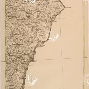 CARTA DELLE PROVINCE MERIDIONALI - FOGLIO 98 - OTRANTO