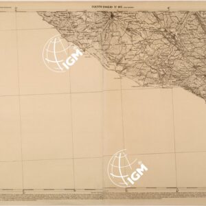 CARTA DELLE PROVINCE MERIDIONALI - FOGLIO 102 - UGENTO
