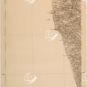 CARTA DELLE PROVINCE MERIDIONALI - FOGLIO 104 - BELVEDERE MARITTIMO