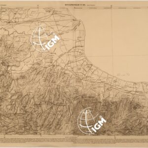 CARTA DELLE PROVINCE MERIDIONALI - FOGLIO 106 - BOSSANO