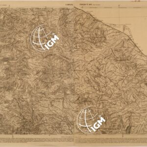 CARTA DELLE PROVINCE MERIDIONALI - FOGLIO 109 - CAMPANA