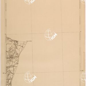 CARTA DELLE PROVINCE MERIDIONALI - FOGLIO 109 BIS - PUNTA DELL'ALICE