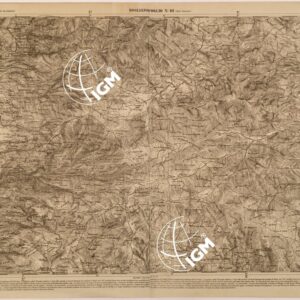 CARTA DELLE PROVINCE MERIDIONALI - FOGLIO 111 - ROGLIANO