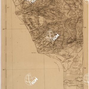 CARTA DELLE PROVINCE MERIDIONALI - FOGLIO 114 - NOCERA TIRINESE