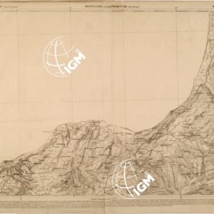 CARTA DELLE PROVINCE MERIDIONALI - FOGLIO 118 - MONTELEONE CALABRIA