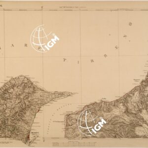 CARTA DELLE PROVINCE MERIDIONALI - FOGLIO 126 - MESSINA