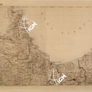 CARTA DELLE PROVINCE MERIDIONALI - FOGLIO 130 - ALCAMO