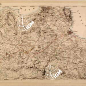 CARTA DELLE PROVINCE MERIDIONALI - FOGLIO 131 - PALERMO