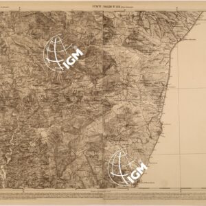 CARTA DELLE PROVINCE MERIDIONALI - FOGLIO 138 - STAITI