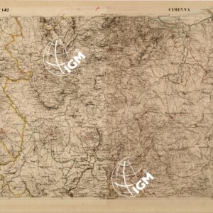 CARTA DELLE PROVINCE MERIDIONALI - FOGLIO 142 - CIMINNA