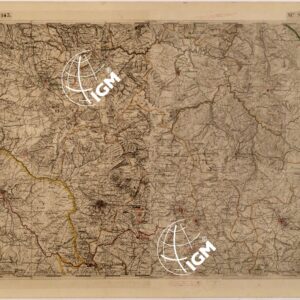CARTA DELLE PROVINCE MERIDIONALI - FOGLIO 143 - MONTE SALVATORE
