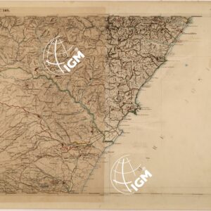 CARTA DELLE PROVINCE MERIDIONALI - FOGLIO 146 - TAORMINA