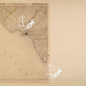 CARTA DELLE PROVINCE MERIDIONALI - FOGLIO 149 - MAZZARA DEL VALLO