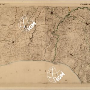 CARTA DELLE PROVINCE MERIDIONALI - FOGLIO 150 - CASTELVETRANO