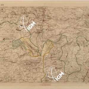 CARTA DELLE PROVINCE MERIDIONALI - FOGLIO 151 - BIVONA