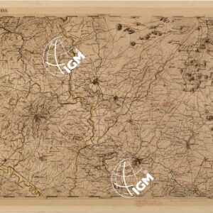 CARTA DELLE PROVINCE MERIDIONALI - FOGLIO 155 - ADERNO