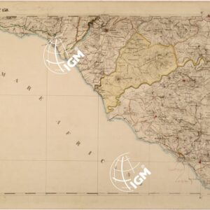 CARTA DELLE PROVINCE MERIDIONALI - FOGLIO 158 - SCIACCA