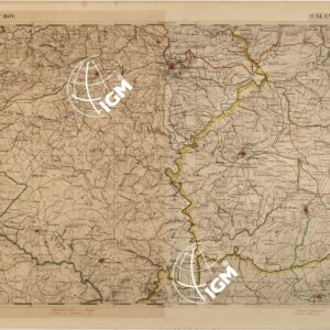 CARTA DELLE PROVINCE MERIDIONALI - FOGLIO 160 - CALTANISSETTA