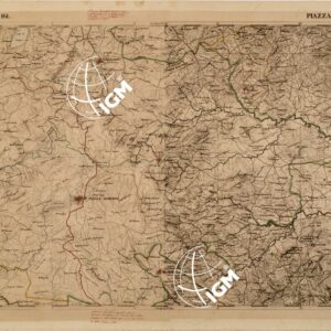 CARTA DELLE PROVINCE MERIDIONALI - FOGLIO 161 - PIAZZA ARMERINA