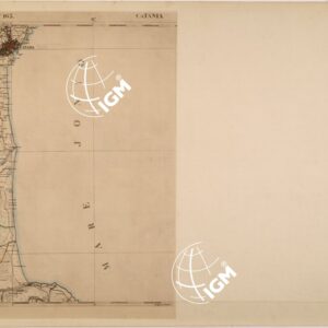 CARTA DELLE PROVINCE MERIDIONALI - FOGLIO 163 - CATANIA