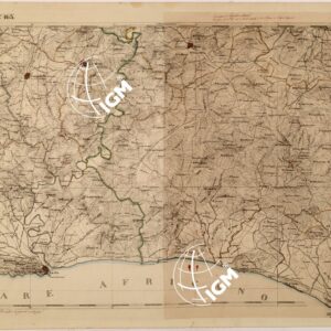CARTA DELLE PROVINCE MERIDIONALI - FOGLIO 165 - LICATA