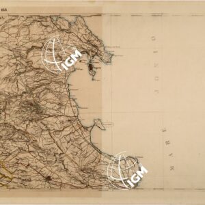 CARTA DELLE PROVINCE MERIDIONALI - FOGLIO 168 - AUGUSTA