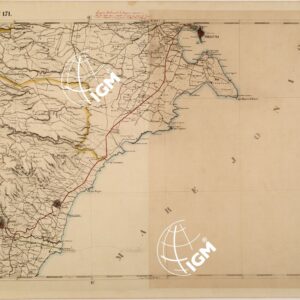 CARTA DELLE PROVINCE MERIDIONALI - FOGLIO 171 - SIRACUSA