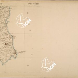 CARTA DELLE PROVINCE MERIDIONALI - FOGLIO 174 - CAPO PASSERO