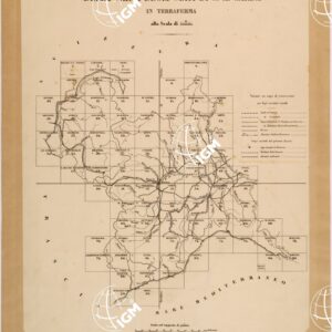 CARTA TOPOGRAFICA DEGLI STATI IN TERRAFERMA DI S. M. IL RE DI SARDEGNA QUADRO D'UNIONE