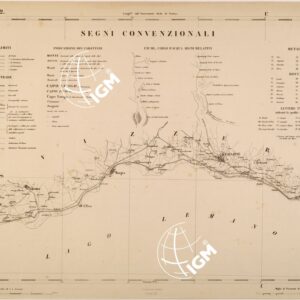 CARTA TOPOGRAFICA DEGLI STATI IN TERRAFERMA DI S. M. IL RE DI SARDEGNA FOGLIO 2 LAUSANNE