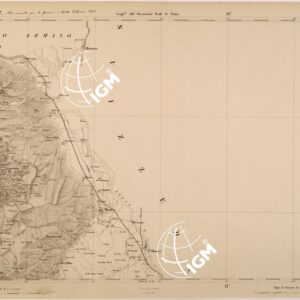 CARTA TOPOGRAFICA DEGLI STATI IN TERRAFERMA DI S. M. IL RE DI SARDEGNA FOGLIO 7 ST. GINGOLPH