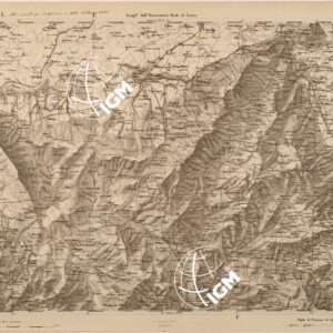 CARTA TOPOGRAFICA DEGLI STATI IN TERRAFERMA DI S. M. IL RE DI SARDEGNA FOGLIO 11 ST. JULIEN
