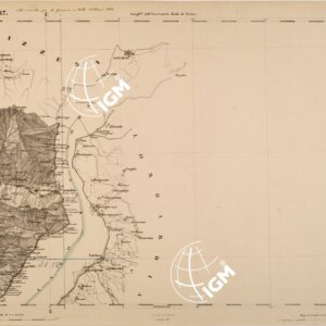 CARTA TOPOGRAFICA DEGLI STATI IN TERRAFERMA DI S. M. IL RE DI SARDEGNA FOGLIO 17 CANNOBIO