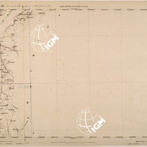 CARTA TOPOGRAFICA DEGLI STATI IN TERRAFERMA DI S. M. IL RE DI SARDEGNA FOGLIO 25 GHIFFA