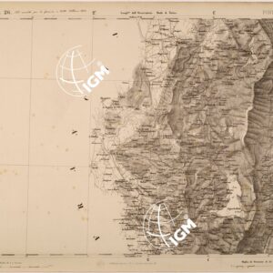 CARTA TOPOGRAFICA DEGLI STATI IN TERRAFERMA DI S. M. IL RE DI SARDEGNA FOGLIO 26 PONT BEAUVOISIN