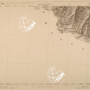 CARTA TOPOGRAFICA DEGLI STATI IN TERRAFERMA DI S. M. IL RE DI SARDEGNA FOGLIO 34 LES ECHELLES