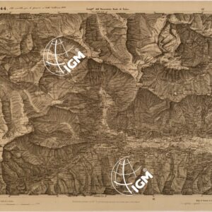 CARTA TOPOGRAFICA DEGLI STATI IN TERRAFERMA DI S. M. IL RE DI SARDEGNA FOGLIO 44 SUSA