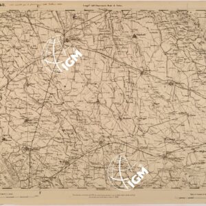 CARTA TOPOGRAFICA DEGLI STATI IN TERRAFERMA DI S. M. IL RE DI SARDEGNA FOGLIO 48 MORTARA