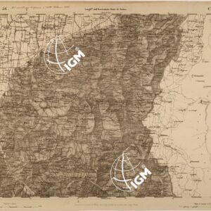 CARTA TOPOGRAFICA DEGLI STATI IN TERRAFERMA DI S. M. IL RE DI SARDEGNA FOGLIO 56 CASTEGGIO